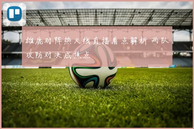 雄鹿对阵热火线直播看点解析 两队攻防对决成焦点